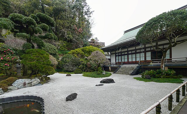 japanese rock garden